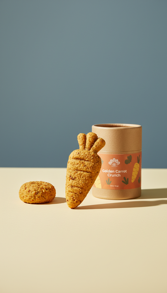 Golden Carrot Crunch Baked Treats